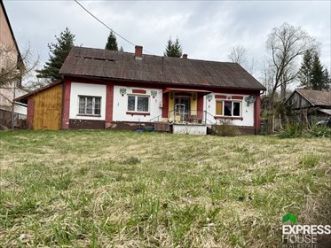 Dom z dużą działką do remontu i rozbudowy w Ślemieniu dom Ślemień, Za Wodą