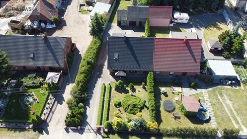 Urokliwy dom z czerwonej cegły, 96 m2, ogród, garaż dom Osiek nad Notecią