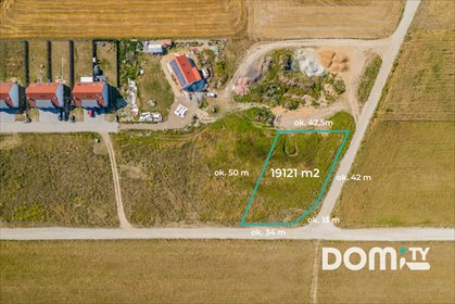 Na sprzedaż przestronna działka 1921 m² w Dobroszycach działka Dobroszyce, Wrzosowa