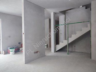 Nowoczesny dom bliźniak 120 m2 z działką 380 m2, garaż i strych dom Adamowizna