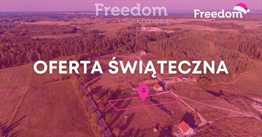 działka na sprzedaż 2100m2 działka Szczybały Giżyckie