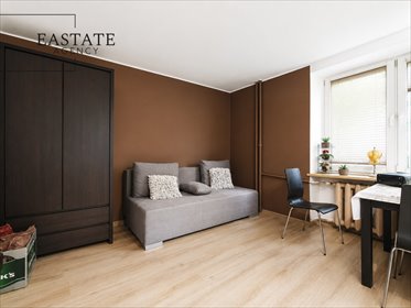 Nowoczesne 26,6 m² z widokiem na skwer, blisko centrum mieszkanie Warszawa, Mordechaja Anielewicza