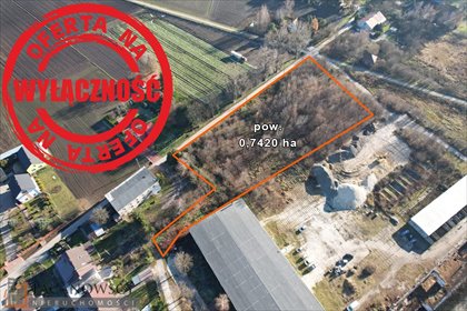 działka na sprzedaż 7420m2 działka Klimontów