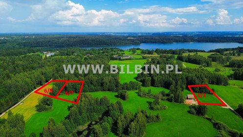 Działka nad jeziorem Hańcza z warunkami zabudowy - polecam! działka Mierkinie