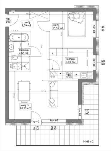 mieszkanie na sprzedaż 54m2 mieszkanie Solec Kujawski