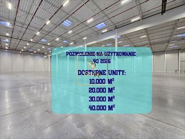 Nowy magazyn 40 000 m2 z dokami i wysokim składowaniem magazyn Bytom