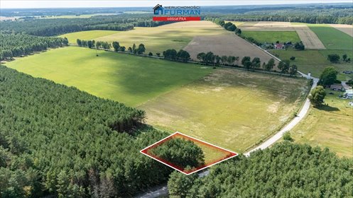 Sprzedam działkę 1355 m² z warunkami zabudowy w Jaglicach działka Jaglice