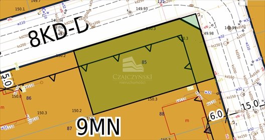 działka na sprzedaż 760m2 działka Oleśnica, Lucień, Rzepakowa