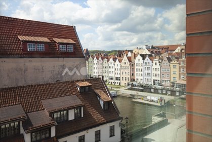 Apartament z bocznym widokiem na Motławę i Stare Miasto - polecam! mieszkanie Gdańsk, Chmielna