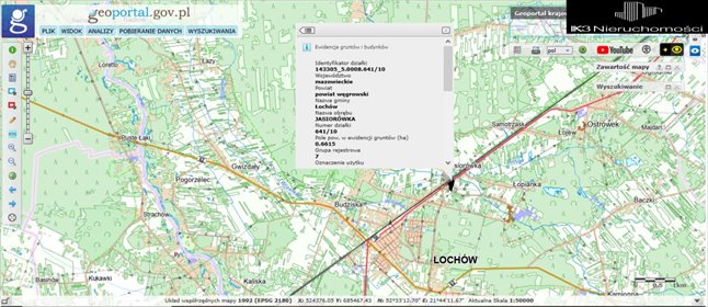 Działka przemysłowa 8 818 m² z planem usługowo-produkcyjnym zapraszam działka Jasiorówka