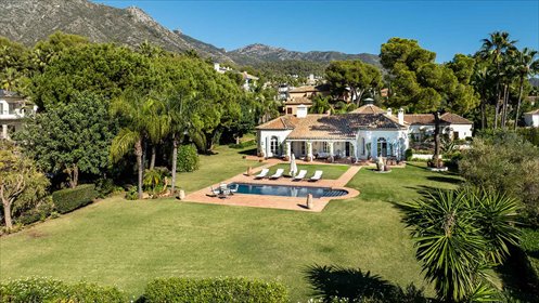 Luksusowa villa z panoramicznym widokiem i basenem dom Marbella Golden Mile - Altos Reales, Marbella Golden Mile - Altos Reales