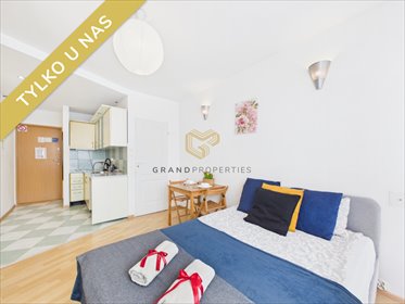 Studio 24 m² na Mokotowie, pełne wyposażenie - polecam! mieszkanie Warszawa, Mokotów Stary Mokotów, Puławska