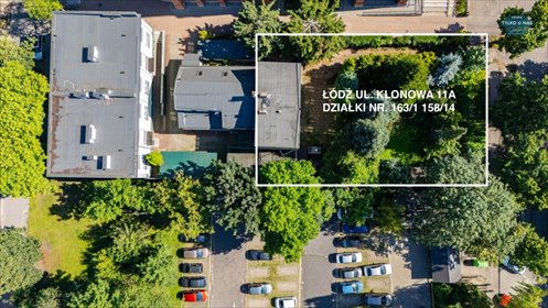 Działka inwestycyjna 857 m² z budynkami w Łodzi działka Łódź, Stare Bałuty, Klonowa