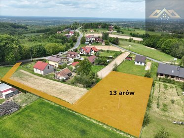 działka na sprzedaż 1267m2 działka Szczepanowice