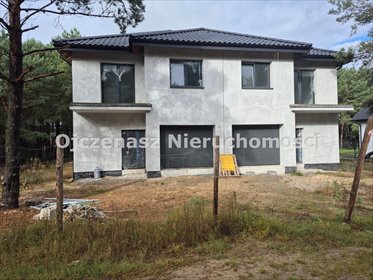 Nowoczesny dom bliźniak 147 m2 z garażem i działką 636 m2 dom Murowaniec