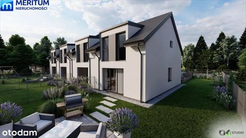 Nowoczesny segment z ogródkiem, szybkie oddanie dom Grodzisk Mazowiecki