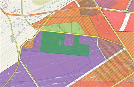 Działki przemysłowe 75 286 m² z mediami i planem. działka Nowy Modlin, Osikowa