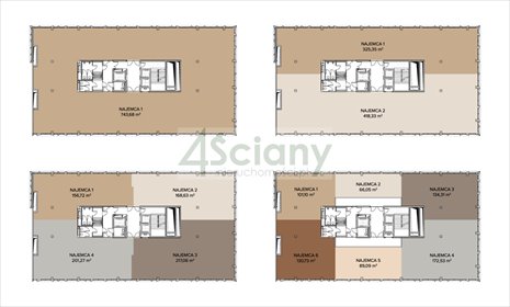 Nowoczesny lokal usługowo-biurowy 264 m² na Mokotowie polecam lokal użytkowy Warszawa, Mokotów