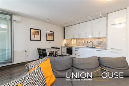 Nowoczesny 2-pokojowy apartament z balkonem i klimatyzacją mieszkanie Kraków, Podgórze, Nadwiślańska