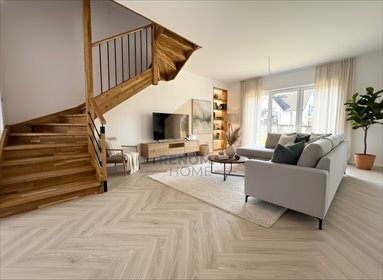 Dom szeregowy z antresolą i ogródkiem w Smolcu dom Smolec