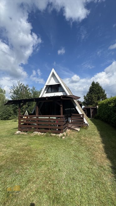 Urokliwy domek nad jeziorem Łukcze z tarasami dom Rogóźno