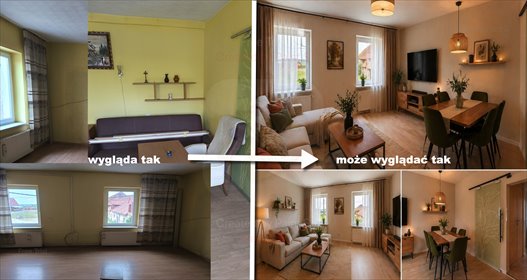 Sprzedam dwupoziomowe mieszkanie 86,5 m² z ogrodem i garażem mieszkanie Wilków Średzki