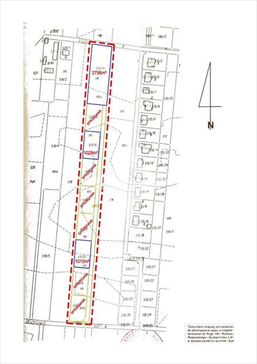 działka na sprzedaż 2756m2 działka Studzianki