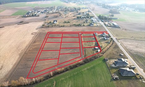 działka na sprzedaż 851m2 działka Bartodzieje