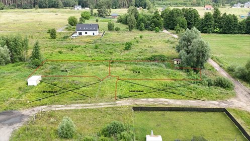 Działki budowlane w Dobrej, 774 m2, media przy granicy działka Dobra