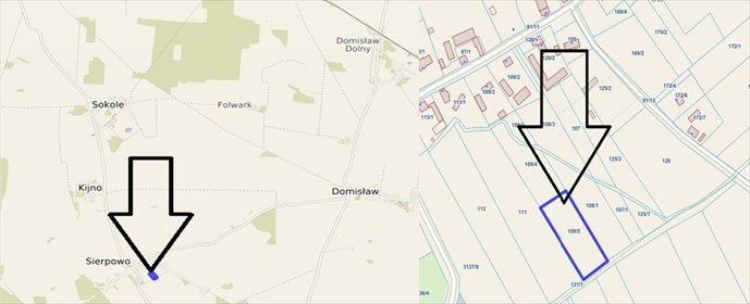 Na sprzedaż działka rolna 4,2 ha w Sierpowie działka Sierpowo