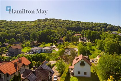 Sprzedam działkę 3059 m² z domem i widokiem na Las Wolski działka Kraków, Zwierzyniec, Chełmska