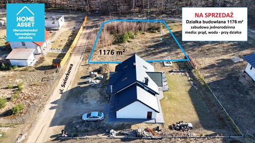 Działka 1176 m² pod zabudowę w Warszkowie - polecam! działka Warszkowo, Świerkowa