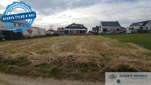 działka na sprzedaż 808m2 działka Tropiszów