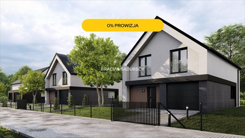 Nowoczesny dom z antresolą na kameralnym osiedlu. dom Michałowice, Wilczkowice, Parkowe Wzgórze