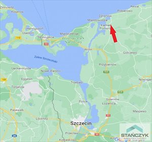 Działka 3000 m² pod zabudowę, media w drodze, cicha okolica działka Kamień Pomorski