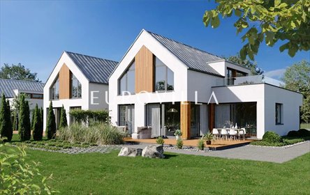 Nowoczesny dom 227 m2 w Wilanowie - 4 sypialnie, taras dom Warszawa, Wilanów Kępa Zawadowska