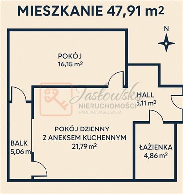 mieszkanie na sprzedaż 48m2 mieszkanie Rzeszów, Solińska