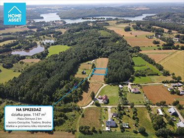 działka na sprzedaż 1147m2 działka Ramleje