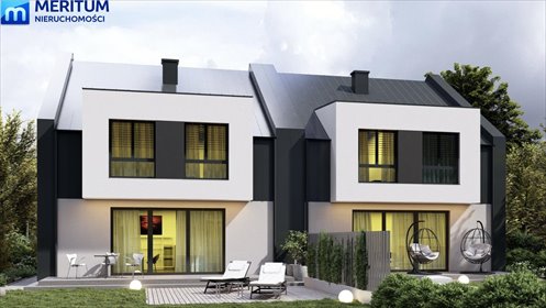 Nowoczesny bliźniak 140 m2 z garażem i ogrodem dom Grodzisk Mazowiecki