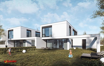 Nowoczesny dom z ogródkiem, 87,65 m2, wysoki standard dom Warszawa, Poprawna