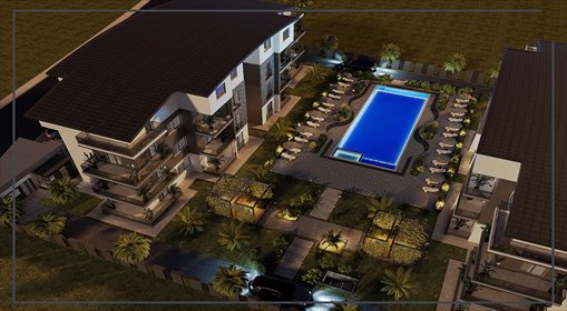 Stylowe 2-pokojowe apartamenty blisko rzeki Acısu w Belek mieszkanie Belek, Belek, Serik, Antalya