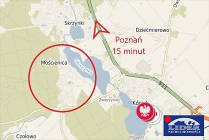 działka na sprzedaż 1500m2 działka Skrzynki