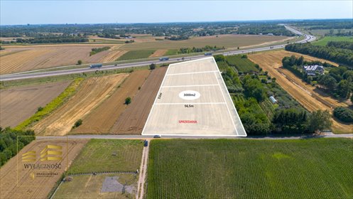 Działka 3000 m2 z warunkami zabudowy w Motycz-Józefin działka Motycz-Józefin