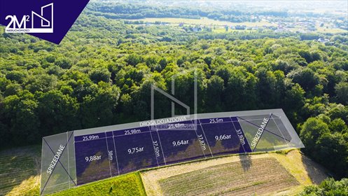 działka na sprzedaż 988m2 działka Rzeszów, Rzeszów