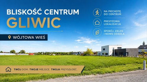 Działka w prestiżowej lokalizacji Gliwic Wójtowa Wieś działka Gliwice, Wójtowa Wieś