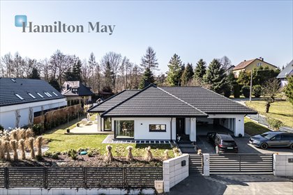 Nowoczesny dom 204 m² z panoramicznymi przeszkleniami i dużą działką dom Konary, Konary, Skrzyszów