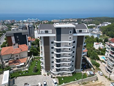 Apartament z widokiem na morze w kompleksie blisko plaży mieszkanie Avsallar, Avsallar, Alanya, Antalya