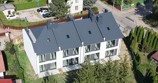 Sprzedam nowoczesny dom szeregowy 195 m² z przeszkleniami i ogrzewaniem podłogowym dom Białystok, Wygoda