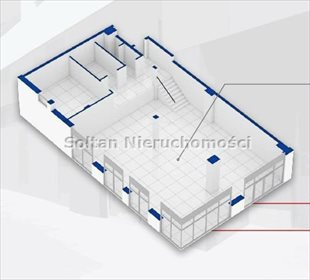 lokal użytkowy na wynajem 190m2 lokal użytkowy Warszawa, Mokotów, Siekierki, Bluszczańska