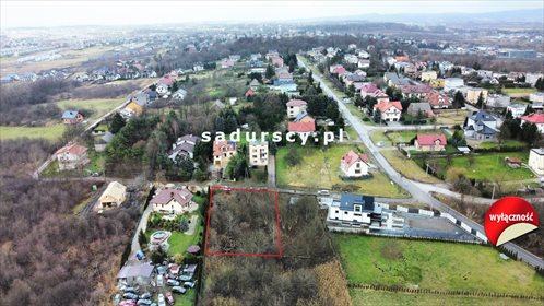 działka na sprzedaż 1000m2 działka Kraków, Dębniki, Skotniki, Szerokie Łąki